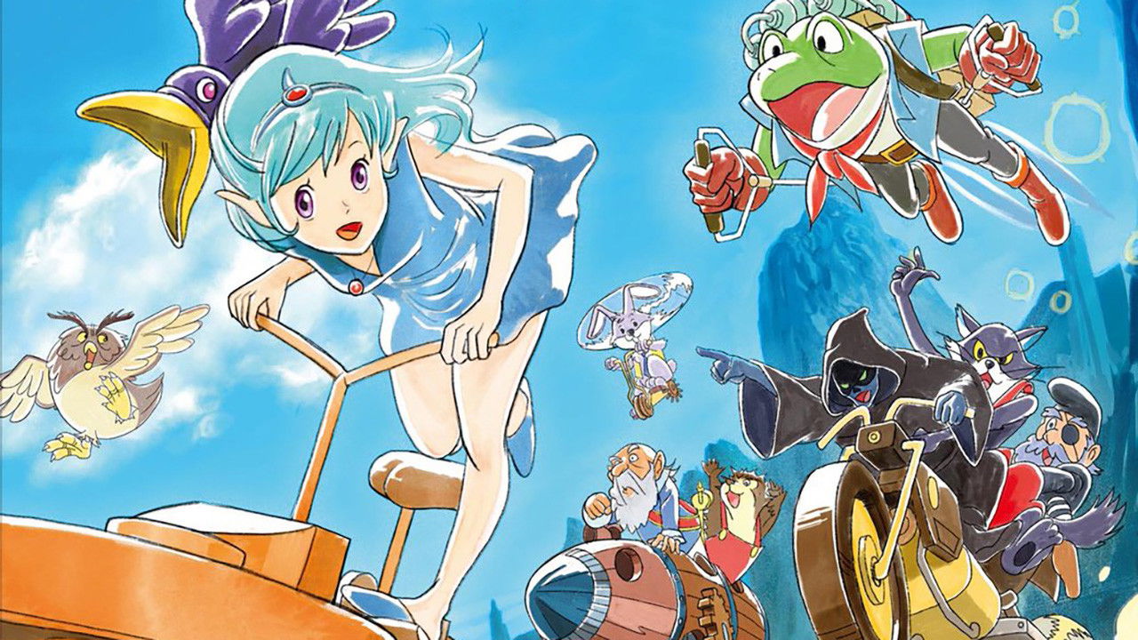 Principessa dai capelli blu