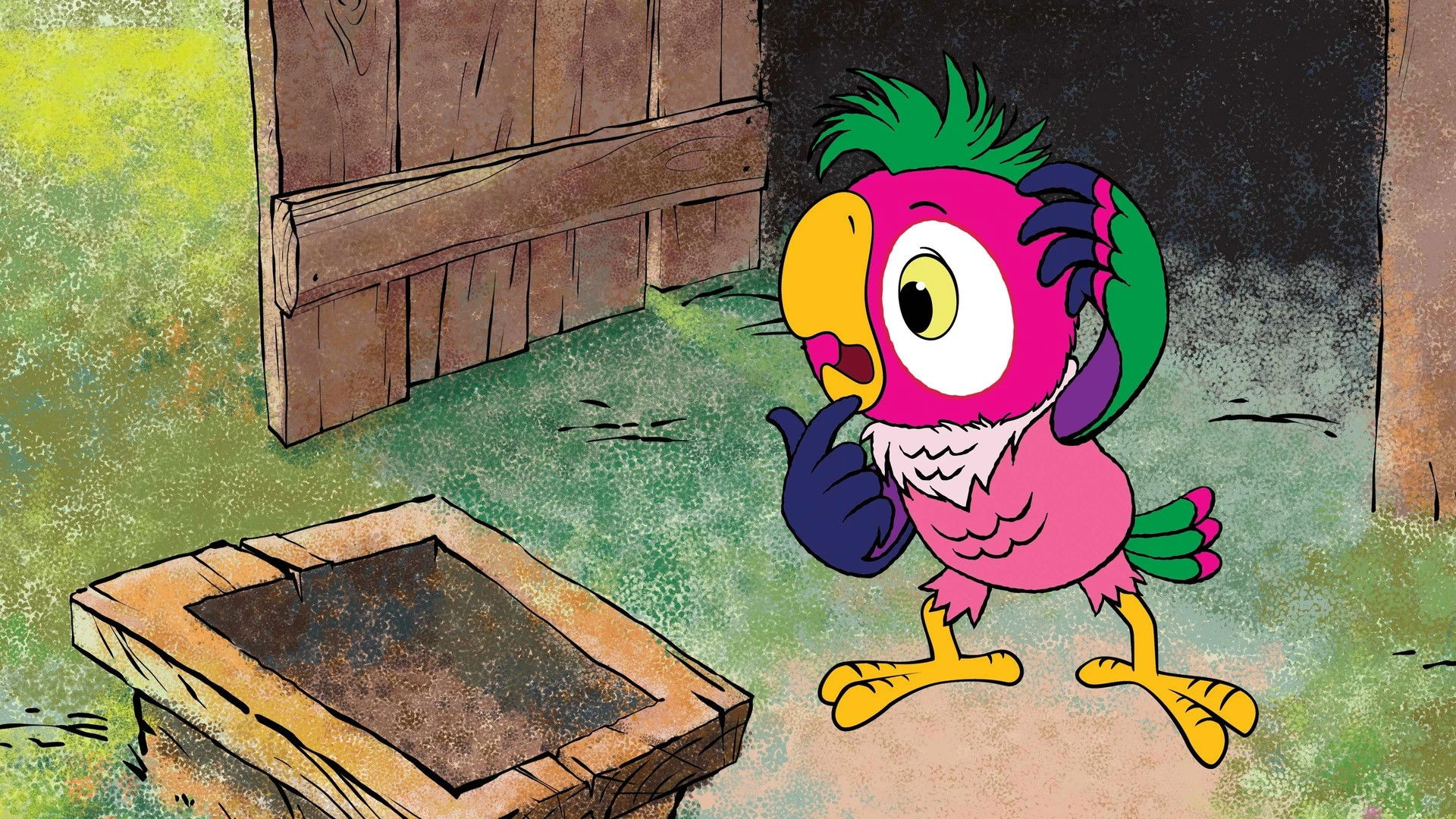 Попугай Кеша и чудовище