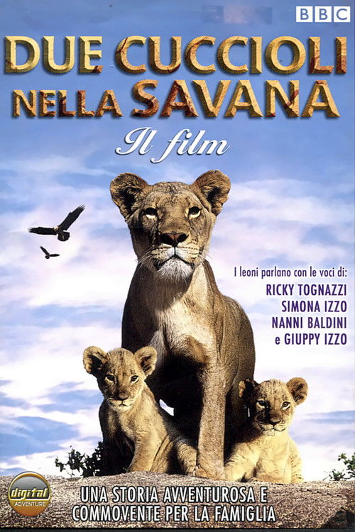 Due cuccioli nella savana